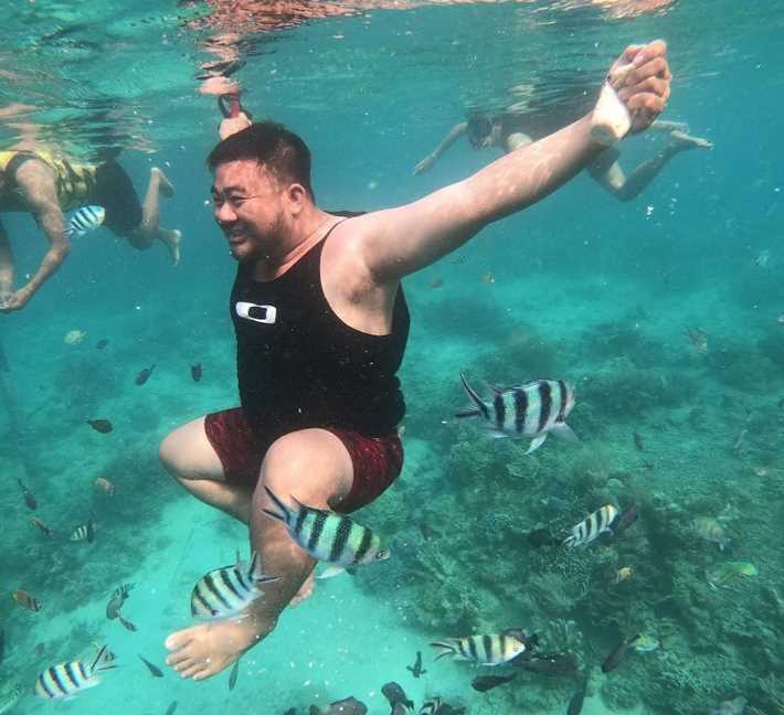 bawah air pulau derawan