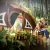 berfoto di rumah hobbit jogja