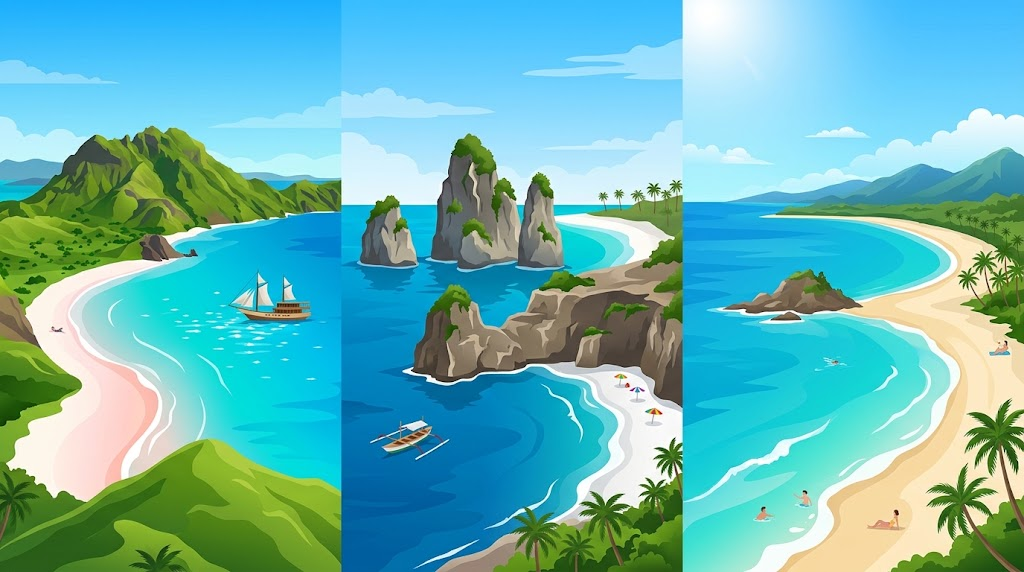 Pesona Wisata Pantai Terpopuler di Indonesia